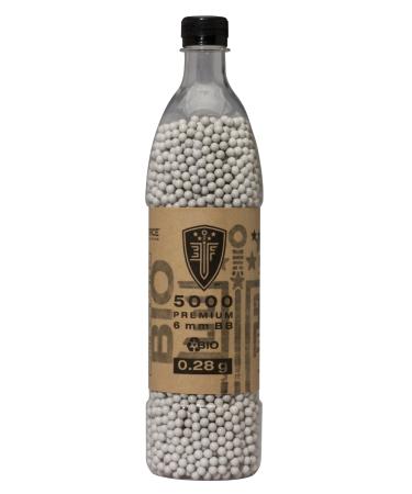 Elite Force Umarex Premium Biodegradable 6mm Airsoft BBS .28 Gram 5000 Count