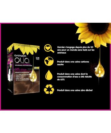 Garnier - Olia - Ammonia-free oil-based chestnut hair dye Brownie - Buy Online on SooperMarket.com