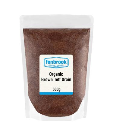 Organic Brown Teff Grain 500g | Certified Organic by Fenbrook Organic