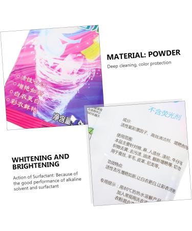 Didiseaon 1 Set Bleach Stain Remover Laundry Tool Clothing Colour Agent Active Oxygen Agent Stain Brightening Agent Brightener - Buy Online on SooperMarket.com