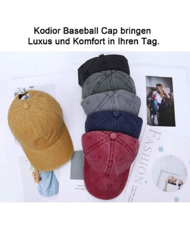 Voqueeen Women's Cotton Baseball Cap - Stylish Snapback Hats for Girls & Hip Hop Fashion - Buy Online on SooperMarket.com
