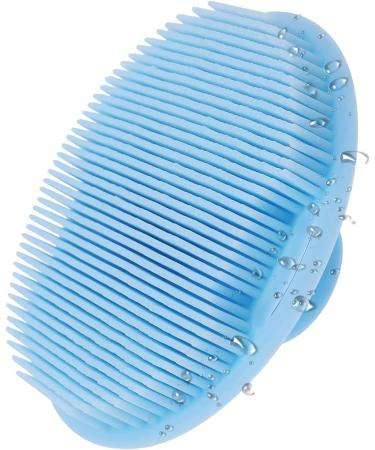 Facial Brush Multifunctional Silicone Face Scrubber Hand Scrubber Waterproof Facial Cleansing Brushes for Skin Cleansing for Deep Cleansing Virtcooy Blue - Buy Online on SooperMarket.com