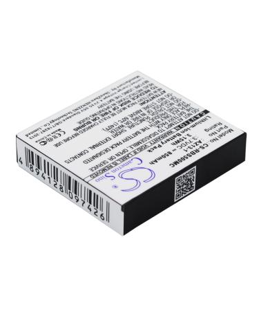 Replacement Battery Compatible with Xiaomi Yi AZ13-1 AZ13H YDXJ01XY 850mAh/3.7V
