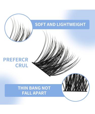 Cluster Eyelash Extensions 120pcs Cluster Lashes Individual Lashes D Curl 0.07mm 8-16mm Mix Ribbon Lashes Wide Stem Natural Lashes DIY Lash Extensions GEMERRY Lashes(C09-D-0.07-8-16mm) 8-16 mix C09 - Buy Online on SooperMarket.com