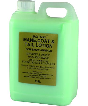 Other GOLD LABEL MANE TAIL & COAT LOTION clear