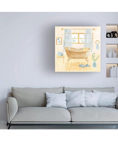 Buy Trademark Fine Art Golden Bath II Canvas Art by Annie Warren - International Shipping Available - Buy Online on SooperMarket.com