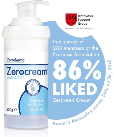 ZEROCREAM Emollient 500g - Soothing Skin Moisturizer - Buy Online on SooperMarket.com