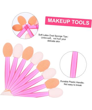 MAGICLULU 80pcs Brush Makeup Sponges Eyeshadow Disposable Cosmetic Sponge Head Heads Dual Shadow - Buy Online on SooperMarket.com