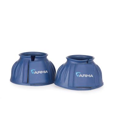 Shires ARMA Touch & Close Over-Reach Boots Large Royal Blue