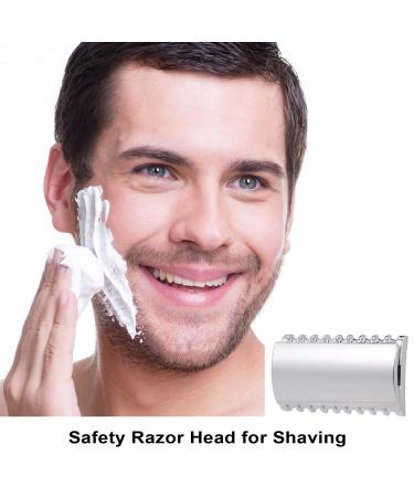 Premium Safety Razor Head - Open Comb Double-Edged Shaving Blade for a Smooth Close Shave - Buy Online on SooperMarket.com