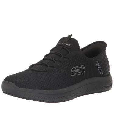 Skechers Men's Hands Free Slip-ins Summits Sr Colsin Food Service Shoe 10.5 Wide Bbk