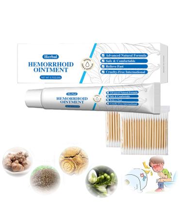 Healmusz Natural Herbal Hemorrhoids Ointment Healmusz Hemorrhoid Ointment Chinese Herbal Hemorrhoids Cream Organic Herbal Hemorrhoids Ointment 0.7Oz/20g (1pcs)