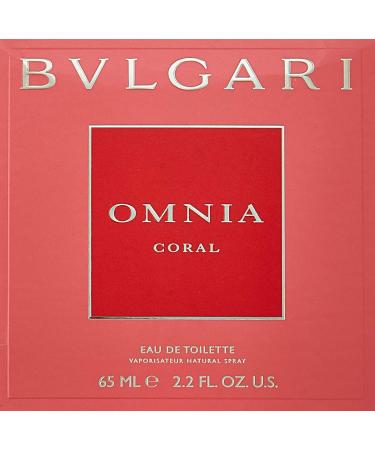 Bvlgari Omnia Coral Eau de Toilette Spray for Women 2.2 Fluid Ounce - Buy Online on SooperMarket.com