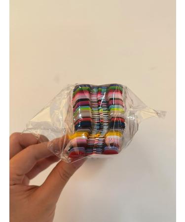 912 Colorful Short False Nails Square EBANKU | Full Cover Acrylic Press on Nails for Women Girls | DIY Nail Art (38 Colors) - Buy Online on SooperMarket.com