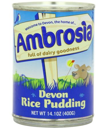Ambrosia Devon Rice Pudding, 14.1 Ounce Cans (Pack of 12)