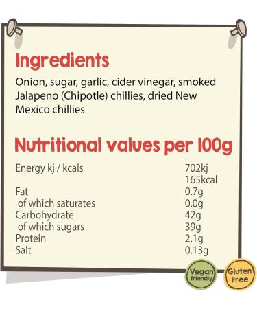 South Devon Chilli Farm Smoky Chipotle Sauce | Medium-Hot Traditional Mexican Sauce - Made with our Applewood-Smoked Home-Grown Jalapenos Versatile Gluten Free - Case of 6 140ml Bottles - Buy Online on SooperMarket.com