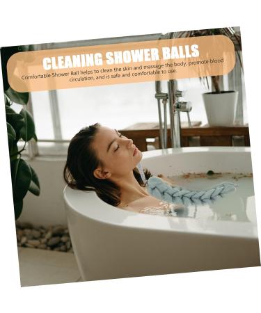 Buy Gatuida 4 Pcs Bath Ball - Portable Exfoliating Shower Loofah & Bubble Net Sponge for Comfortable Body Wash | Ideal for Adults | Fast International Shipping - Buy Online on SooperMarket.com