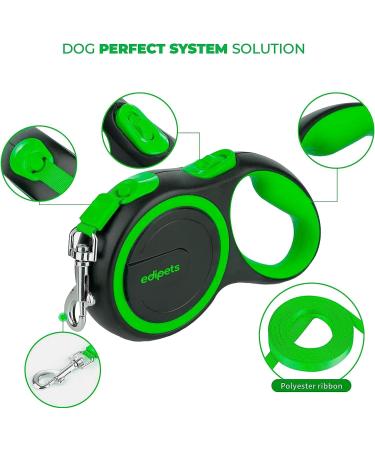 Edipets Retractable Dog Leash - 5m Flexible Band for Pets Up to 50kg | Extendable Inserable & Ideal for Walks - Buy Online on SooperMarket.com