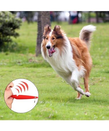 Fannas Dog Whistle - 2 Pack Adjustable High Frequency Dog Training Whistles with Free Pipe Band - Loud & Effective Recall Trainer - Black/Red - Buy Online on SooperMarket.com