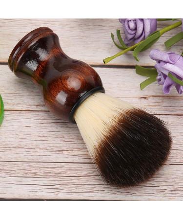 Ankroyu Portable Men's Shaving Brush - Facial Cleaning Foam Razor Brush & Beauty Tool for Beard Care - Buy Online on SooperMarket.com