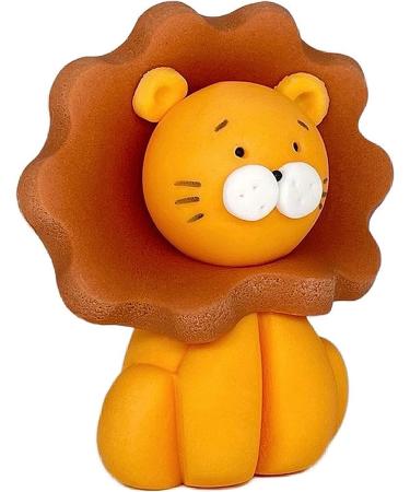 Personalised Lion Cake Topper - Edible Fondant Safari Jungle Cupcake Birthday Decoration with an Edible Glue - Party Supplies - Buy Online on SooperMarket.com