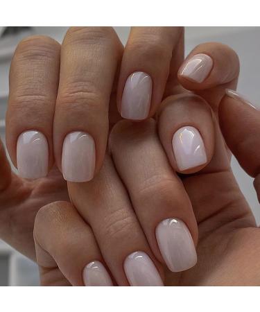 Neamou False Nails | Wearable Nail - 24 Pieces No Glue Press On Nails Fake Nails Short Removable False Nails Kit for Women - Buy Online on SooperMarket.com