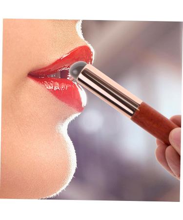 Silicone Lip Brush Applicator - Portable Lip Makeup Wand for Lipstick Lip Scrub & Lip Gloss - Perfect for Women - Buy Online on SooperMarket.com