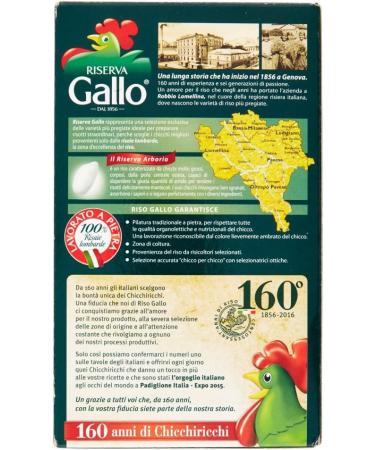 Gallo - Riso Arborio Chicchi grassi - 1000 g - Buy Online on SooperMarket.com