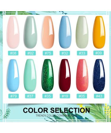 Green Fine Dipping Powder - 28g Box, No Lamp Cure, Natural Dry, Summer Gel Nail Color Effect - HJ-ND064B-No.37 - Buy Online on SooperMarket.com
