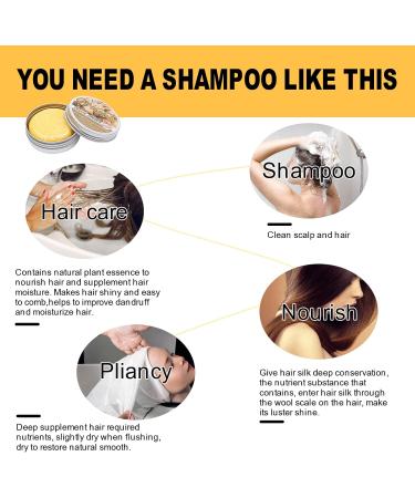 Organic Ginger Hair Shampoo Bar Ginger Shampoo Soap Nourishes and Controls Oil Hair for All Hair Types (B-3PCS) - Buy Online on SooperMarket.com