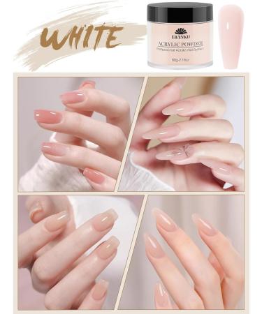 EBANKU Pink Nude Acrylic Powder Set 2 Colors Acrylic Nail Powder Professional Acrylic Powder for Nail Acrylic Extension Nail Carving Long-Lasting No Nail Lamp Needed - Buy Online on SooperMarket.com