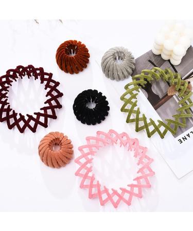 7PCS Bird Nest Magic Hair Clip Set - Zabernim Hair Holder for Thin Hair - Buy Online on SooperMarket.com