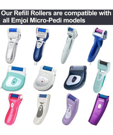 Replacement Refill Rollers Compatible with Emjoi Micro-Pedi (Extra Coarse) - Buy Online on SooperMarket.com
