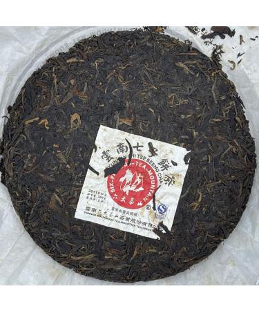 Pu-erh tea 2011 SIX FAMOUS TEA MOUNTAIN Colorful red 357 Raw - Buy Online on SooperMarket.com