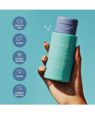Nuria Hydrate Refreshing Micellar Water - No-Rinse Makeup Remover with Sage Leaf Oil Chamomile & Aloe - 200mL for All Skin Types - International Shipping Available - Buy Online on SooperMarket.com