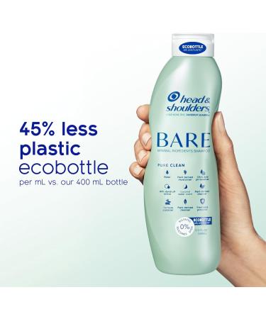 Head & Shoulders BARE Pure Clean Anti-Dandruff Shampoo Twin Pack 800 mL Total (400 mL Each) - Buy Online on SooperMarket.com