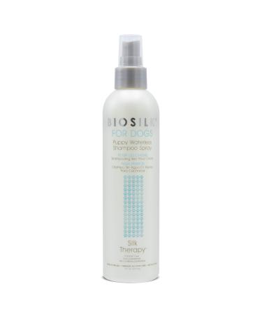 Biosilk Silk Therapy Puppy Waterless Shampoo Spray for Dogs 8 fl oz (237 ml)