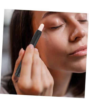 Mikinona Makeup Eyeshadow End Precision Brush Application Makeup Women Ends Dual Shadow Female Stick Eyeshadow 1 count (Pack of 1) Light Brown - Buy Online on SooperMarket.com