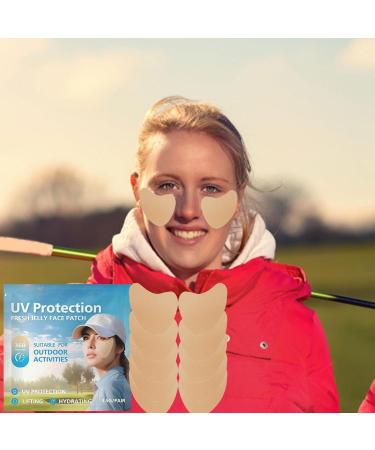 Sun Patch for Face Golf 5pair Facial Sunscreen Patch Clear UV Facial Golf Patches UV Protection Face Outdoor Protection Sun Patch for Sun Protection - Buy Online on SooperMarket.com