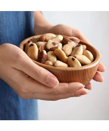 Roasted & Salted Brazil Nuts - 15oz Resealable Pouch | Freshly Roasted Daily Snack | Vegan, Keto & Paleo Friendly | High Protein & Minerals | Kosher Certified - Buy Online on SooperMarket.com