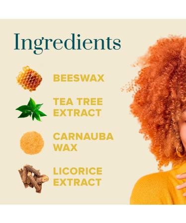 Odeon Temporary Hair Color Wax - Natural & Washable Hair Dye for Kids & Adults Orange (4.23oz) | Easy Application Beeswax & Tea Tree Extract - Buy Online on SooperMarket.com