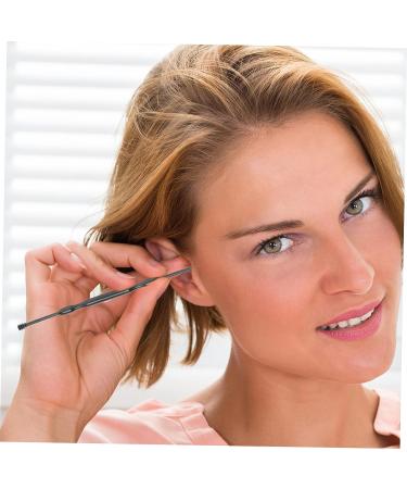 PLAFOPE Ear Pick Set Dual Use Ear Cleaner Brush and Wax Removal Stick for Home Portable Pumice Stone Accessory included - Buy Online on SooperMarket.com