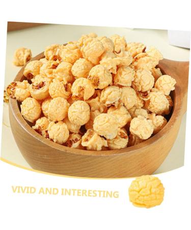 KICHOUSE 10pcs Corn Kernel Model Home Decor Restaurant Display Prop Diy Popcorn Accessory Simulation Popcorn Models Imitation Popcorn Decoration Popcorn Prop Phone Case Child Earrings Pvc - Buy Online on SooperMarket.com