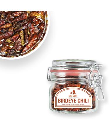 NOBLE HERB | ORGANIC Bird Eye Chili in Premium Glass 50g