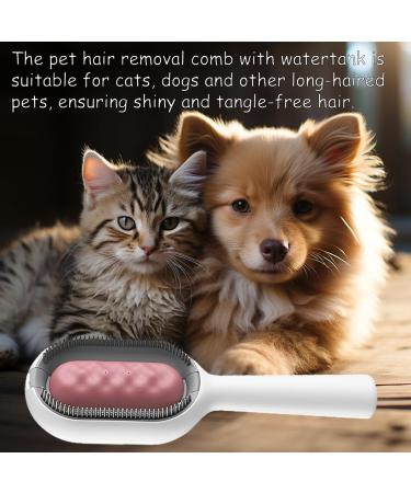 Universal Cat Brush for Long & Short Haired Cats - Cats Ridge Water Brush & Hair Remover | Rosa - Buy Online on SooperMarket.com