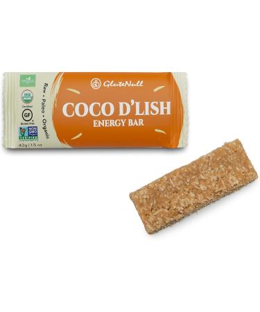 Glutenull Bakery Individually Wrapped Gluten-Free Breakfast Energy Bar Organic Certified Organic Raw Coco D'lish 12 Count - Buy Online on SooperMarket.com