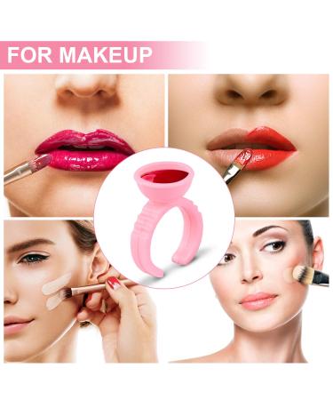 MEKK 300PCS Pink Glue Rings for Eyelash Extensions - Disposable Lash Extension Supplies - Buy Online on SooperMarket.com