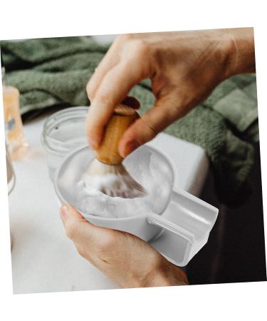 Wofash Pure Soap Bowl Shell | Large Size Shaving Soap & Foaming Bowl for Wet Shaving | Travel Container & Anti-Case for Razors - Buy Online on SooperMarket.com