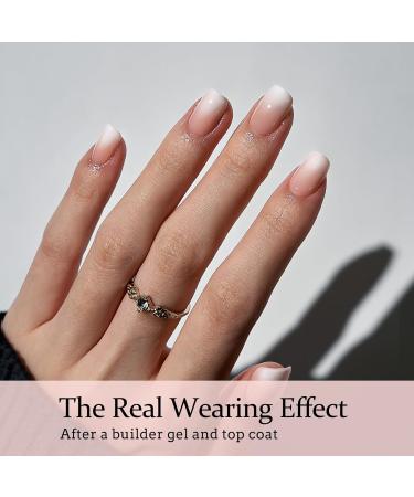 btartboxnails XCOATTIPS Ombre Nails - Extra Short Square Press On Nails (150Pcs 15 Sizes) - Nude Peach Soft Gel False Nails Soak Off Acrylic Extensions - A160-XS - Buy Online on SooperMarket.com