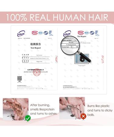 Remy Clip in Human Hair Extensions (#02 Dark Brown 14"-45 grams) One Piece Real Hair Extension Clip in 3/4 Full Head - Buy Online on SooperMarket.com
